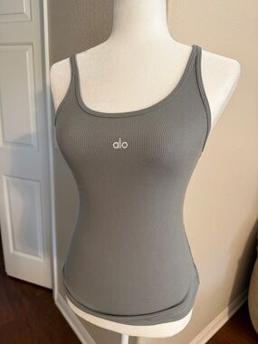 ALO Prosper Tank in Lunar Grey